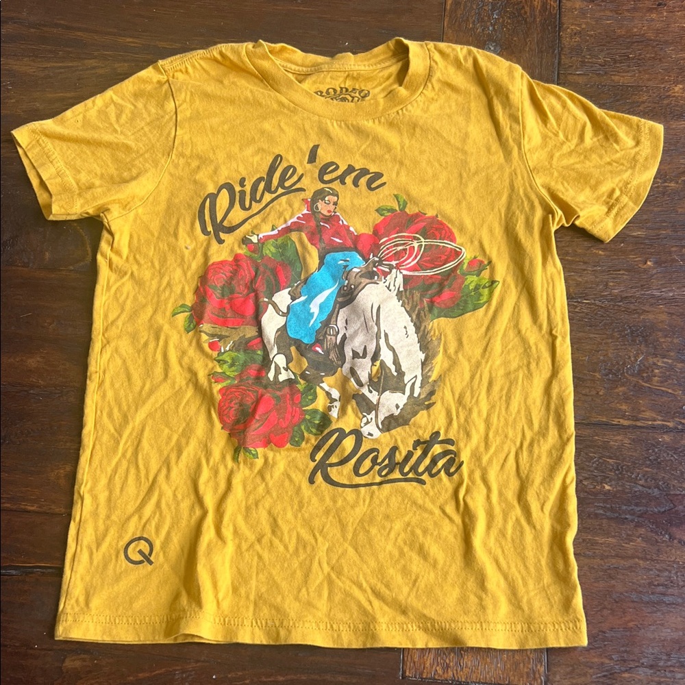 Rosita Kids Yellow Graphic Tee